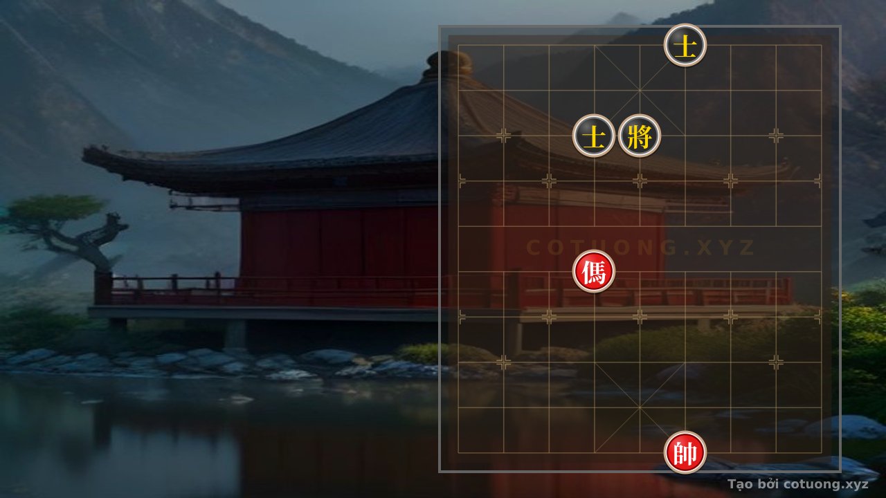 Thế cờ: Unique Strategy: Red Horse Counterattack When Two Advisors and the General - Online Xiangqi Super Speed — Cờ Tướng Online