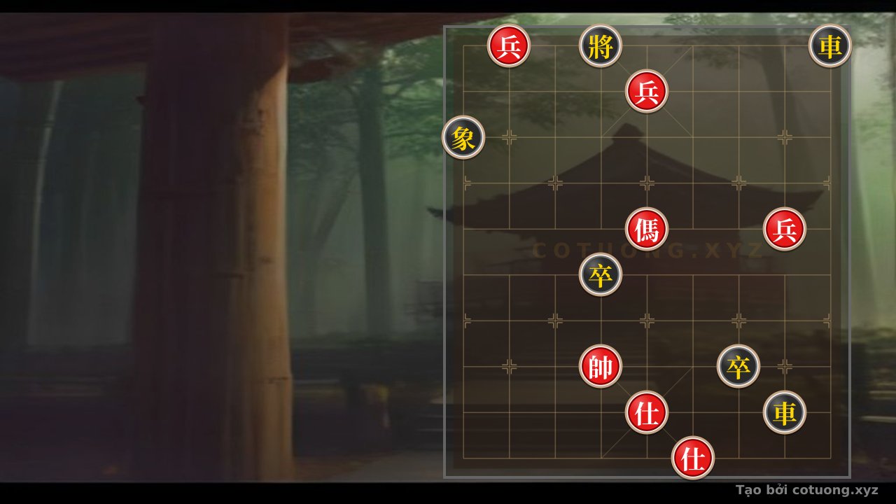 Thế cờ: Defensive Counterattack Strategy: Black Rook Escapes Red Pawn's Trap — Cờ Tướng Online