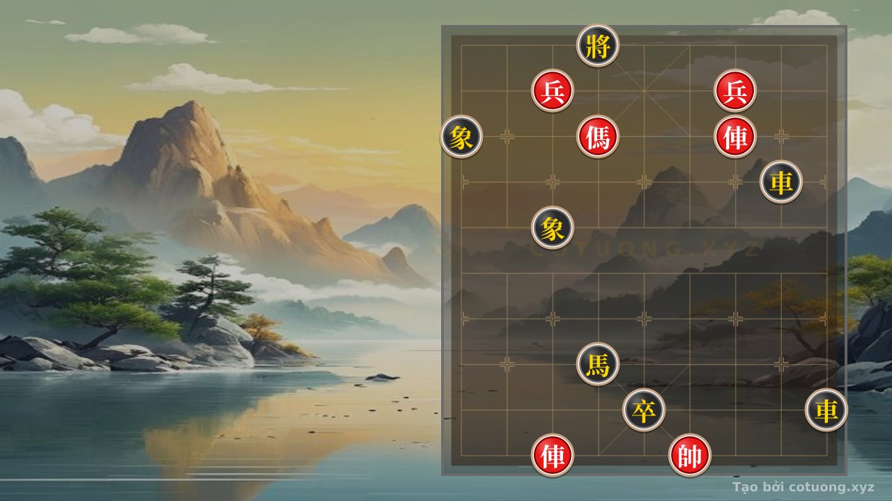 Thế cờ: Red Rook on 3rd Rank 8: The Winning Move in the Chinese Chess Opening — Cờ Tướng Online