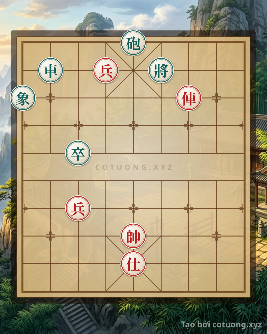 Challenge: Defensive Counterattack Strategy: How to Counter a Black Cannon on File 5, Rank 10 When Surrounded by Red Chariot and Red Soldier - Can you solve it?