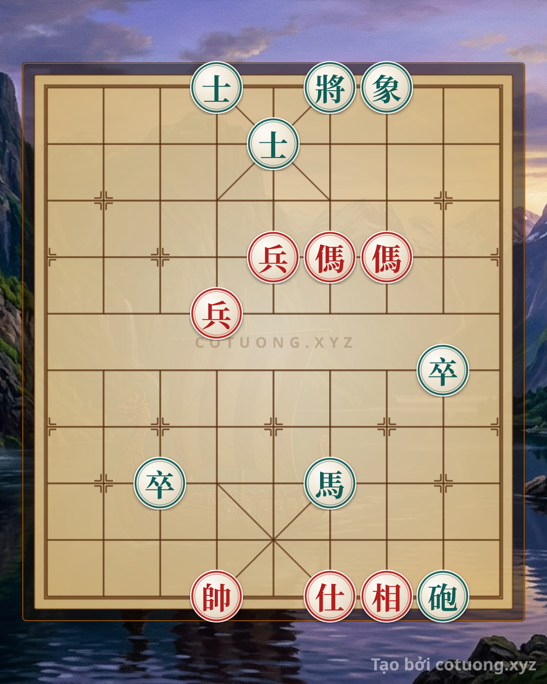 Challenge: Classic Checkmate Trick: Double Horse Rapidly Crushes Black's Cannon - The Chess General's Victory in 3 Moves - Can you solve it?
