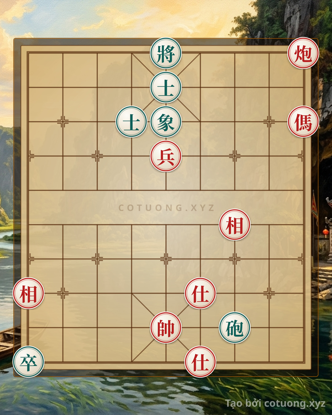 Challenge: Classic Trap: Cannon Horse Pin Traps the Black General in One Move of Sorrow - Can you solve it?