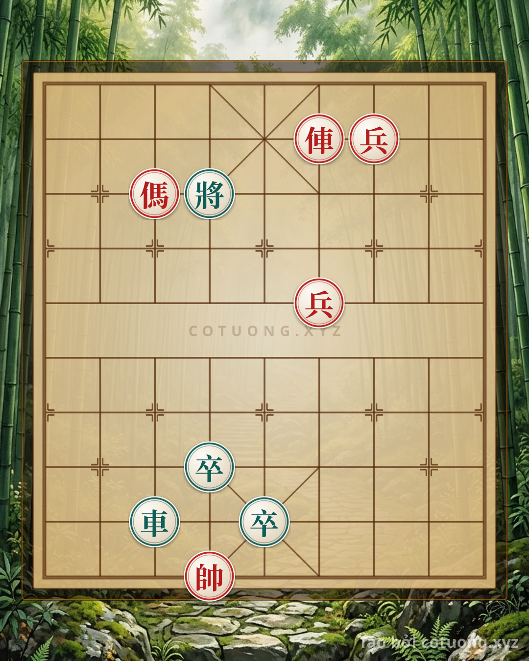Challenge: The Art of Counterattacking in Xiangqi: Turning the Tide from a Desperate Position - Can you solve it?