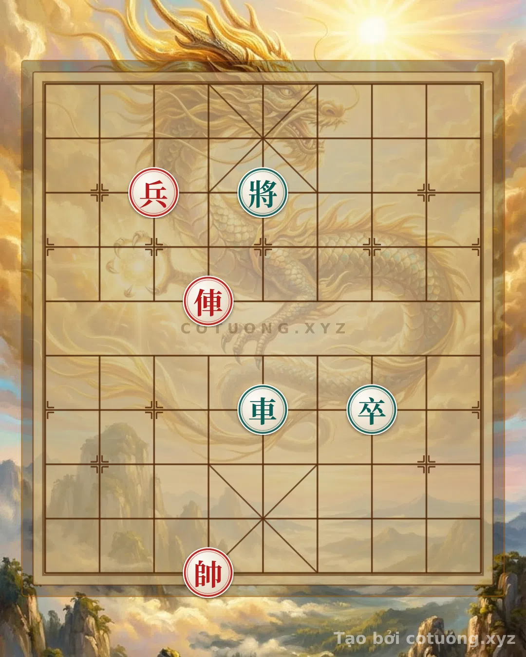 Thế cờ: The Classic Killing Moves: Rook vs. Rook - When One Move Decides the Entire Game — Cờ Tướng Online
