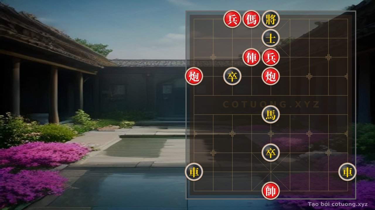 Thế cờ: Xiangqi (Chinese Chess) Master: Red Defense Analysis - Reading Board Guide for Beginners — Cờ Tướng Online