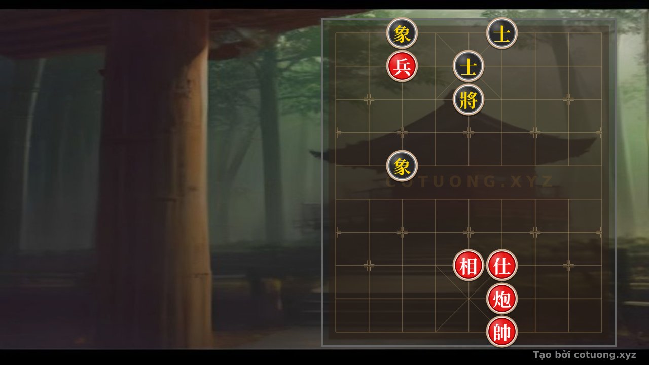 Thế cờ: Xiangqi Position: Red Cannon Under Siege - Can Black Win? — Cờ Tướng Online