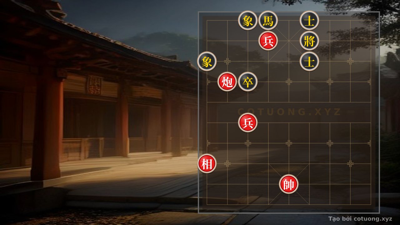 Thế cờ: Cannon and Two Pawns Crush Horse Pawn: The Classic Killing Technique That AI Must Bow to — Cờ Tướng Online