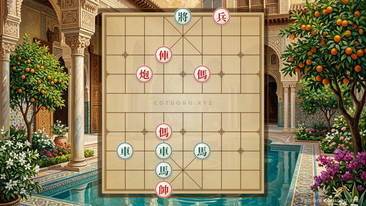 Thế cờ: Black General Exposes Row 5 Column 10: 