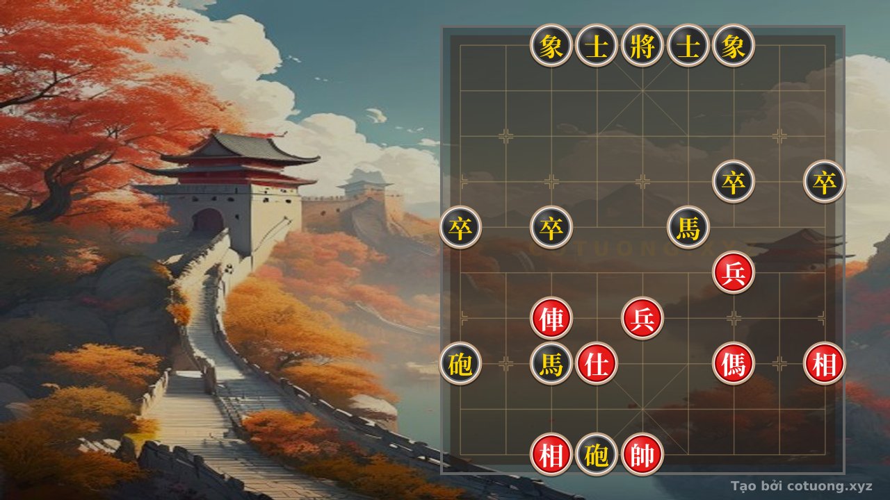 Thế cờ: Xiangqi 'Double Horse Leg' Opening - Defeat Opponent in 15 Moves — Cờ Tướng Online