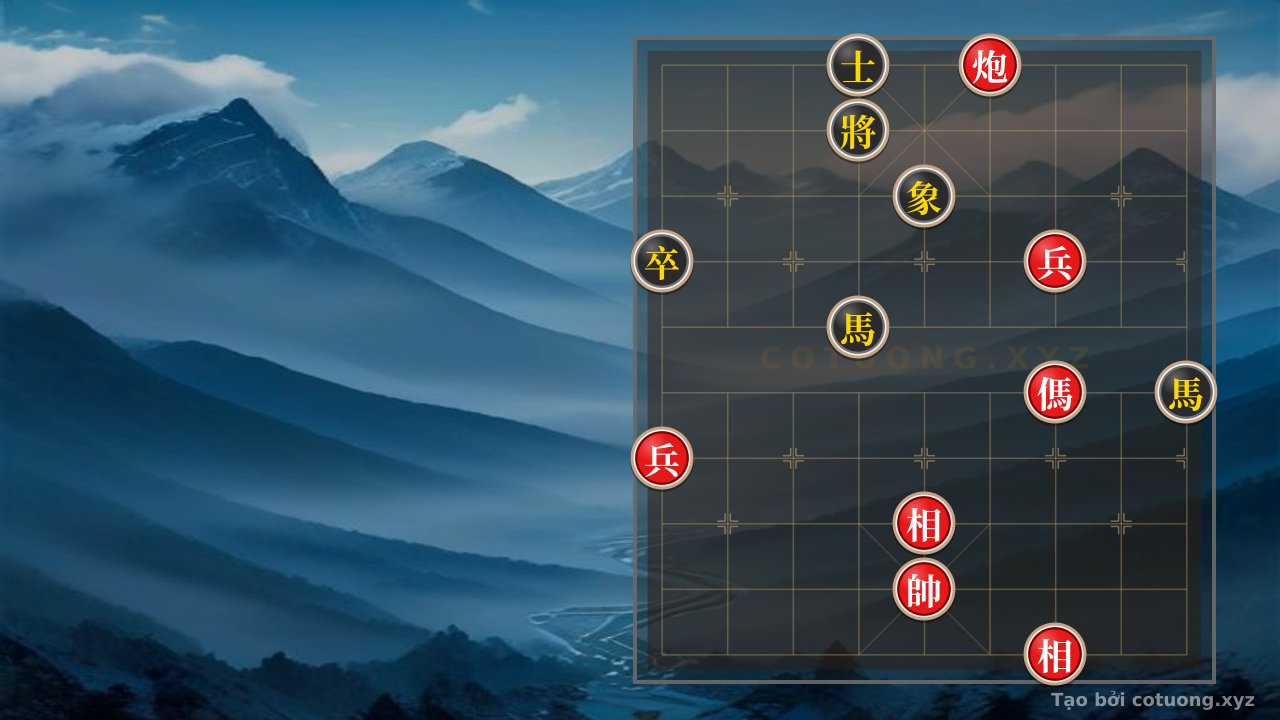 Thế cờ: Xiangqi (Chinese Chess) Strategy: Red Cannon on 4th Rank 10 - Decisive Move to Win — Cờ Tướng Online