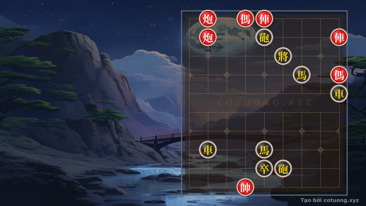 Thế cờ: The 'Red and Black' Formation - A Strong Defensive Strategy for the Black Side — Cờ Tướng Online