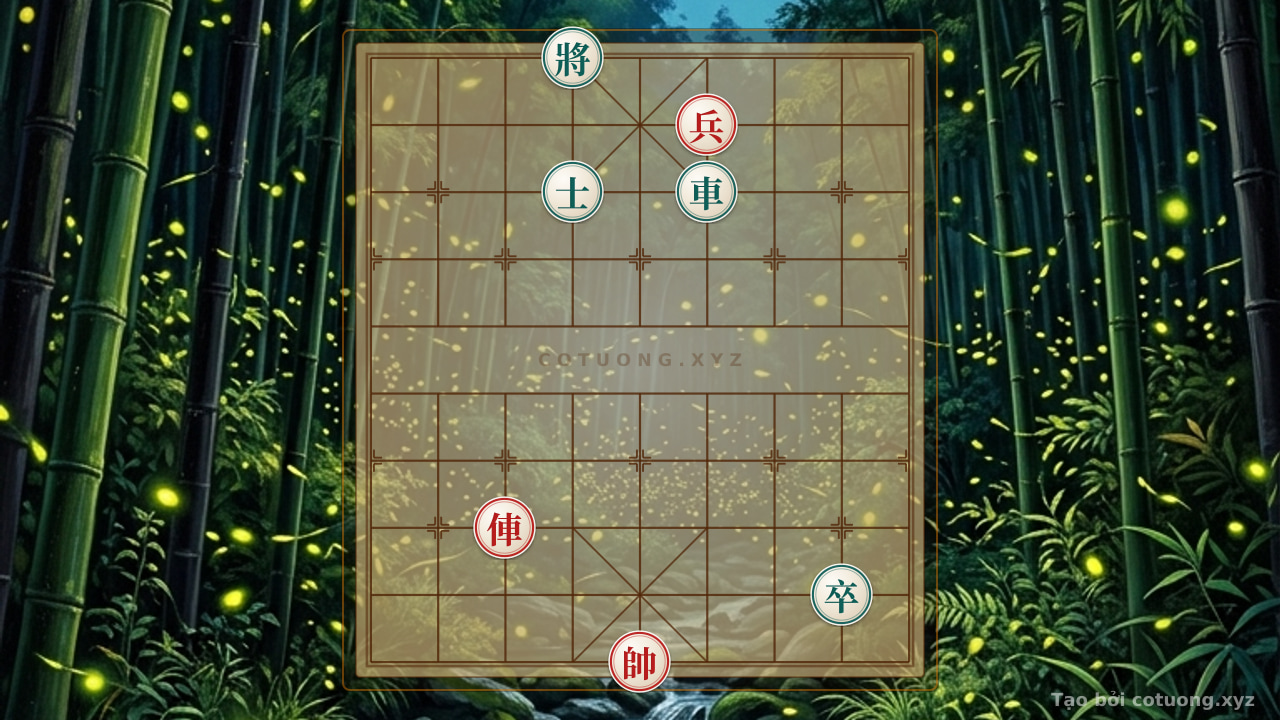 Thế cờ: Xiangqi (Chinese Chess): Decoding the Rook-Pawn Checkmate Against Black's General — Cờ Tướng Online