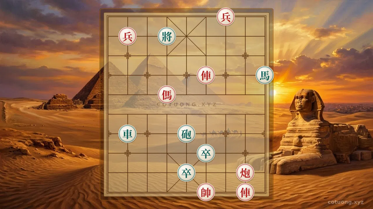 Challenge: Chariot File 4, Knight File 6, and Pawns besiege General File 4 - Can you solve it?