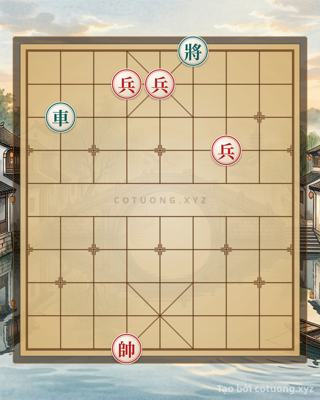 Challenge: Xiangqi: Black Rook and Red Pawn - Unmatched Battle - Can you solve it?