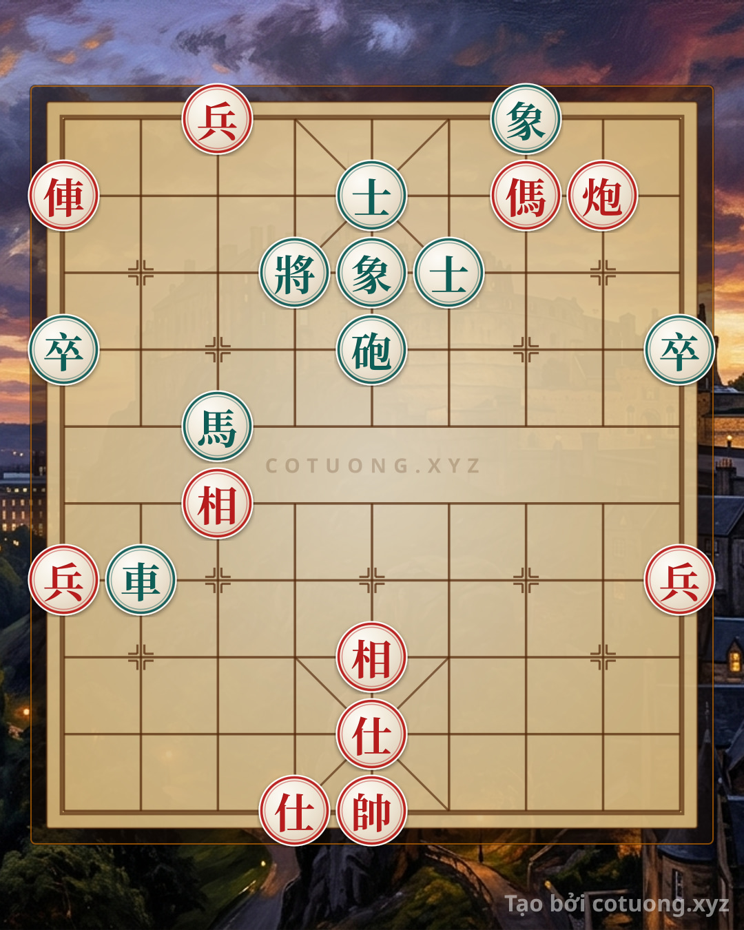 Challenge: The Hidden Art of Xiangqi: When the Wise and the Clever Swap Sides in a Single Move - Can you solve it?