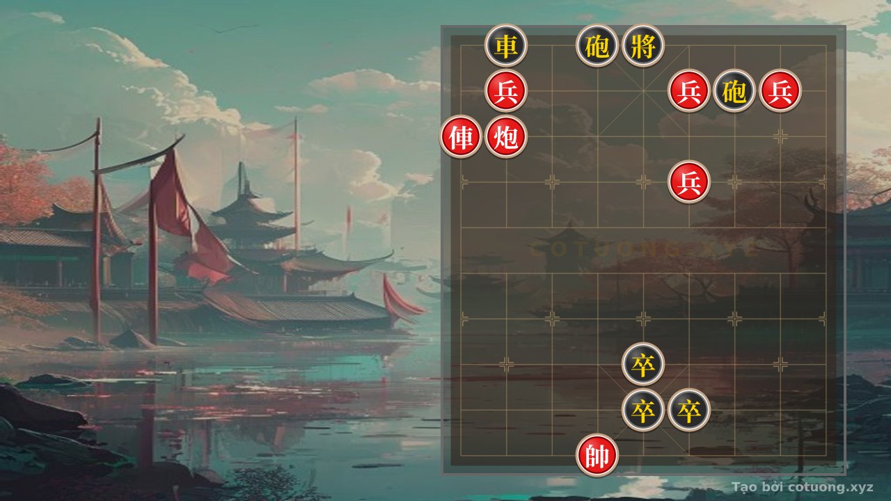 Thế cờ: Xiangqi: Strategic Breakthrough with Red Chariot on File 9 - Lesson for the Red Player — Cờ Tướng Online