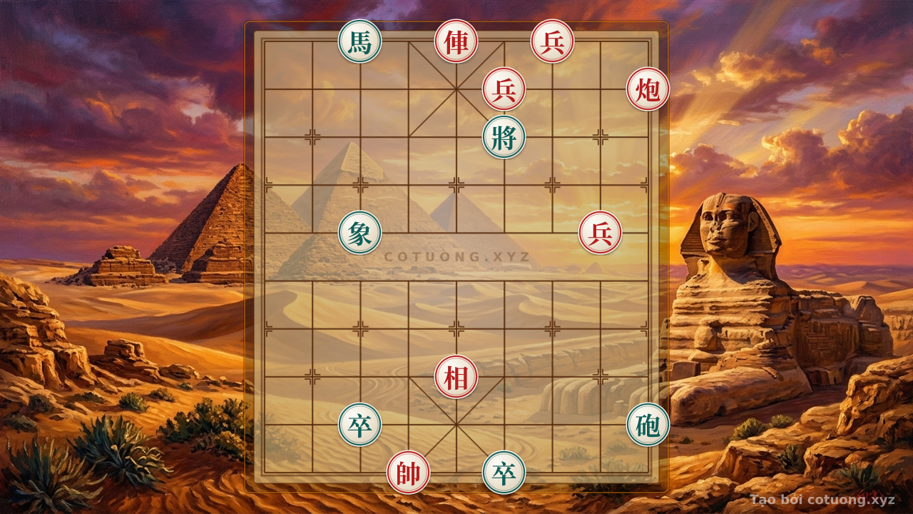 Thế cờ: Red Chariot Opening 5 - Strategy to Defeat the Black Horse in 5 Moves — Cờ Tướng Online