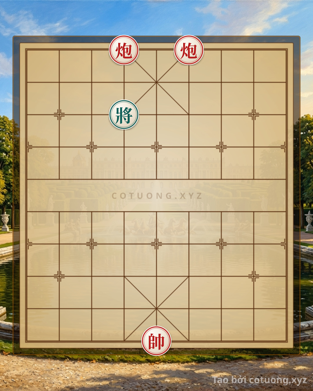 Challenge: Red Cannon on File 6, Rank 10: Checkmate Strategy in 3 Moves - Can you solve it?