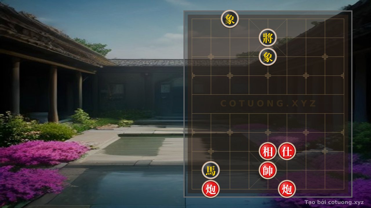 Thế cờ: Red Pierces Through, Black Evades the Pin – The Ultimate Xiangqi Online Battle (Mandatory Tactics) — Cờ Tướng Online