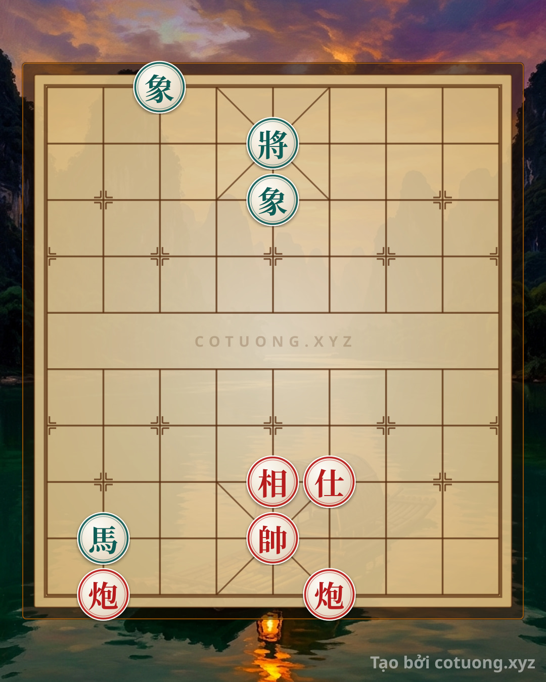 Challenge: Red Pierces Through, Black Evades the Pin – The Ultimate Xiangqi Online Battle (Mandatory Tactics) - Can you solve it?