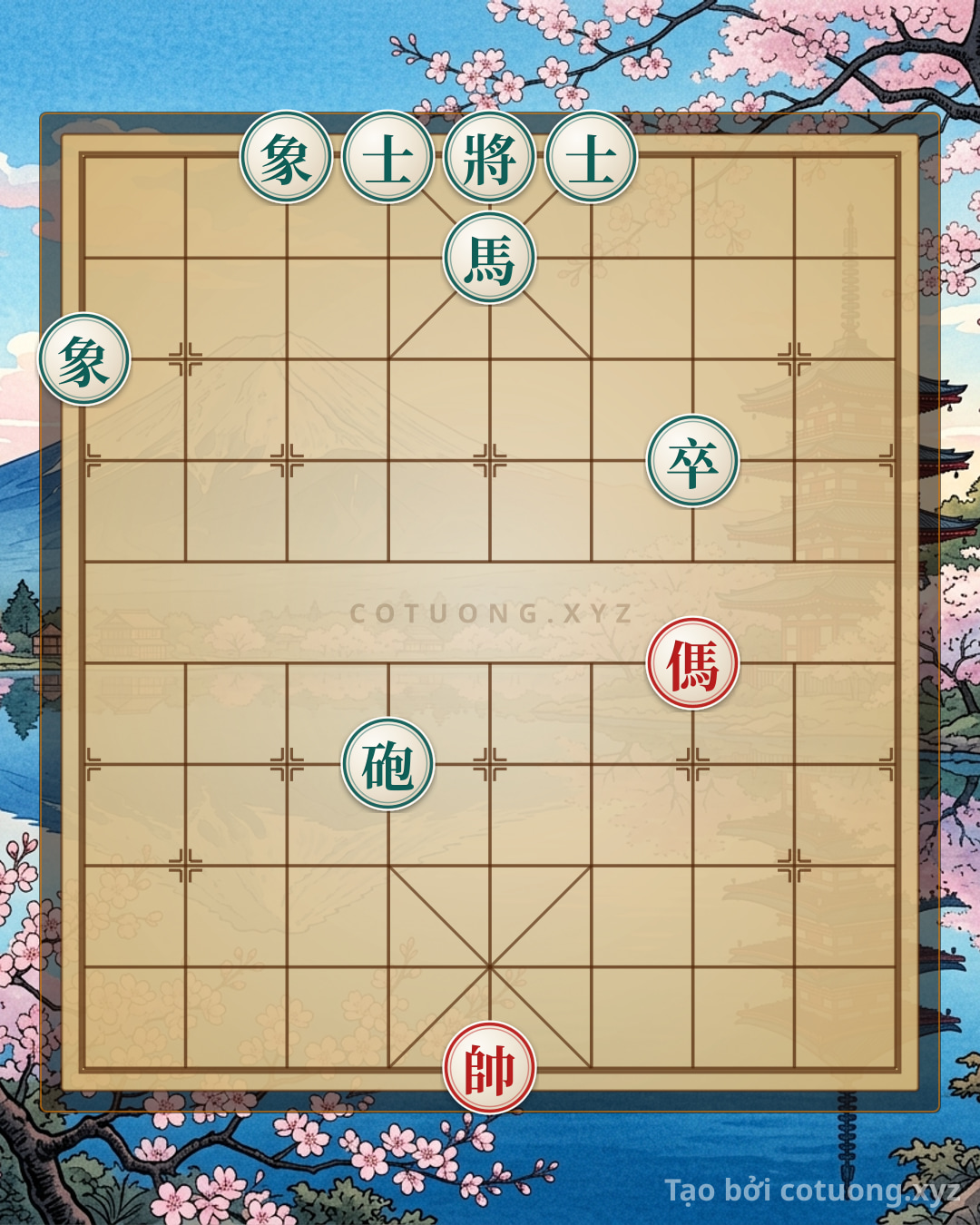 Challenge: Red General Chess: Tactical Strategies When Opponent Has Two Elephants and Two Advisors - Can you solve it?