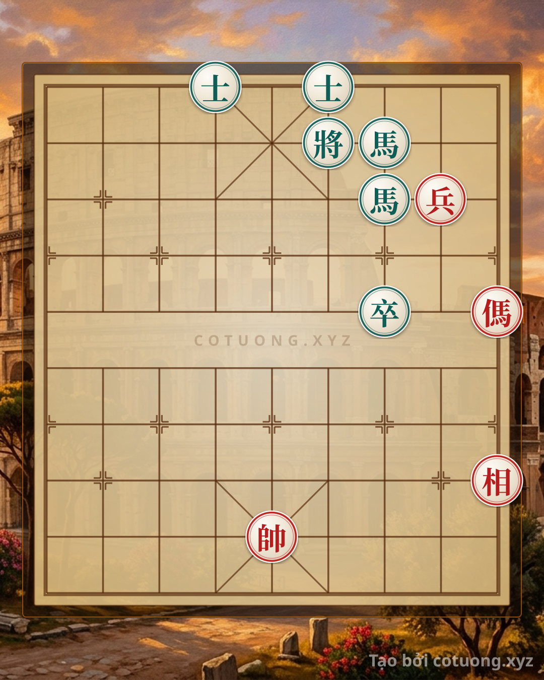 Challenge: Red's Sudden Thrust: The 'Advancing Spear' Strategy of a Leader - Can you solve it?