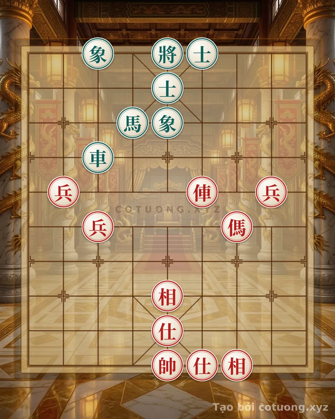 Thế cờ: Xiangqi Formation: The Art of Orchestrating Chess Pieces — Cờ Tướng Online