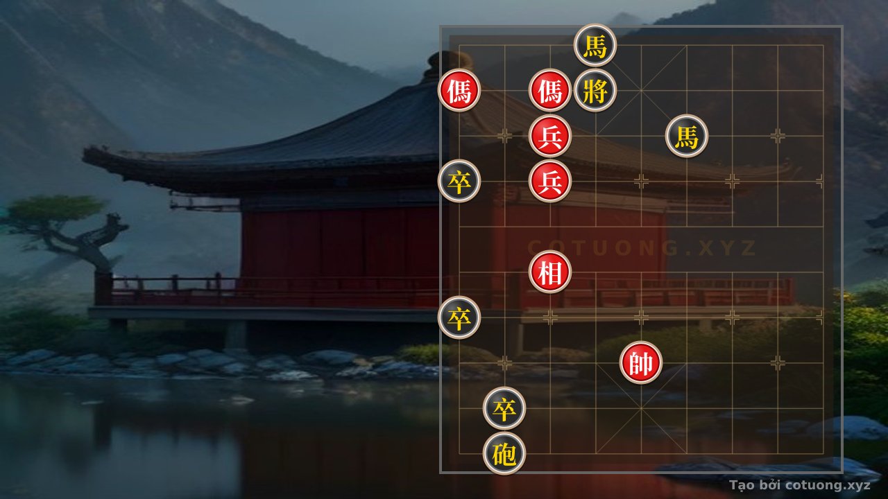 Thế cờ: The Harmony of the Chessboard: An Artistic Piece — Cờ Tướng Online
