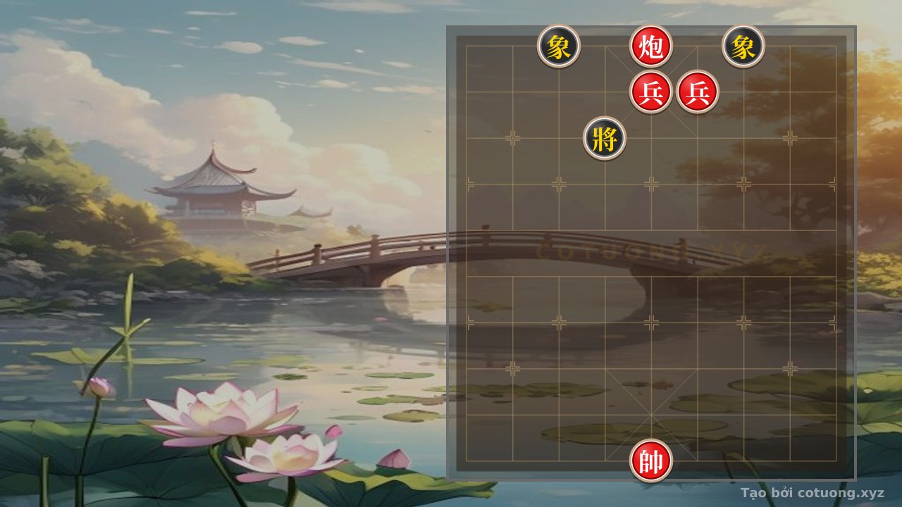 Thế cờ: Defeating the Black Bishop with the Red Cannon: A Classic Strategy from Quat Trung Bi — Cờ Tướng Online