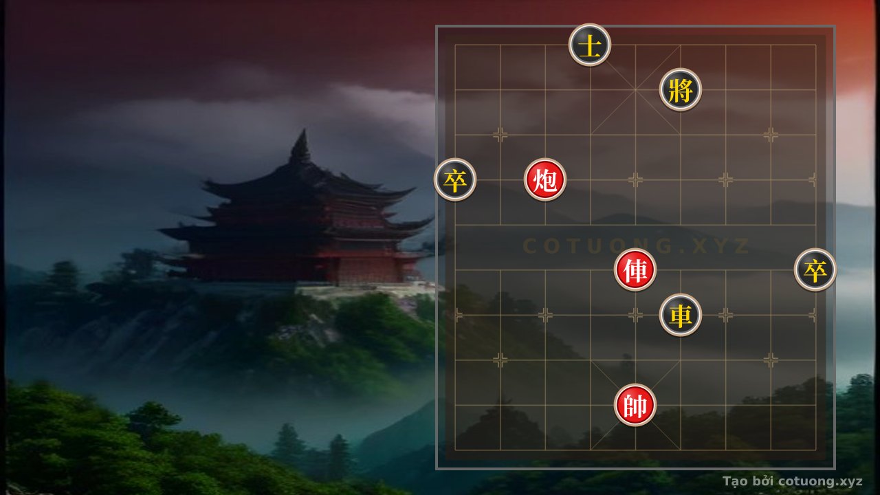 Thế cờ: Red Cannon's Trick Shot: Counterattacking Defense Tactics in Xiangqi — Cờ Tướng Online
