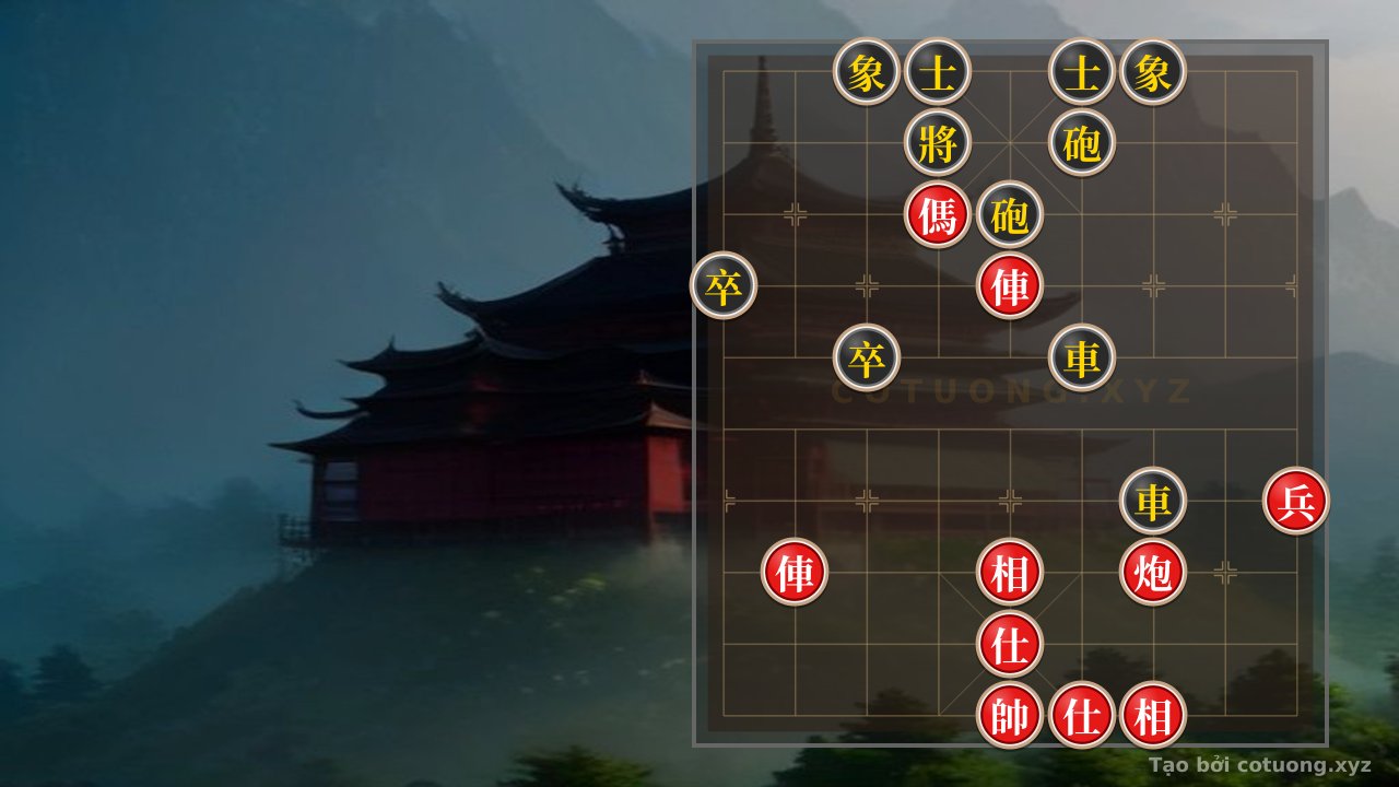 Thế cờ: Red General Chess: The Psychological Power Move - Double Horse Legs Strategy — Cờ Tướng Online