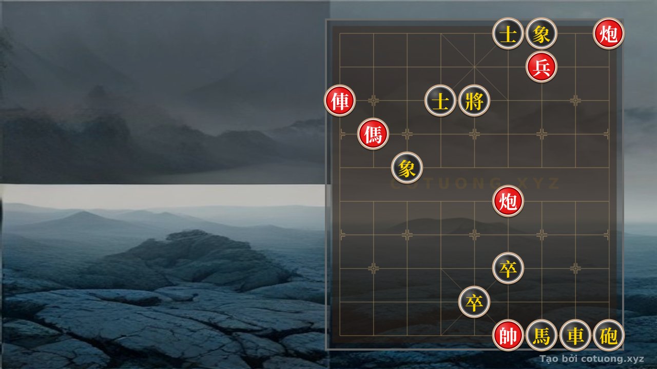 Thế cờ: Red Cannon Directly Facing 10th Rank: Core Strategy in This Xiangqi Formation — Cờ Tướng Online