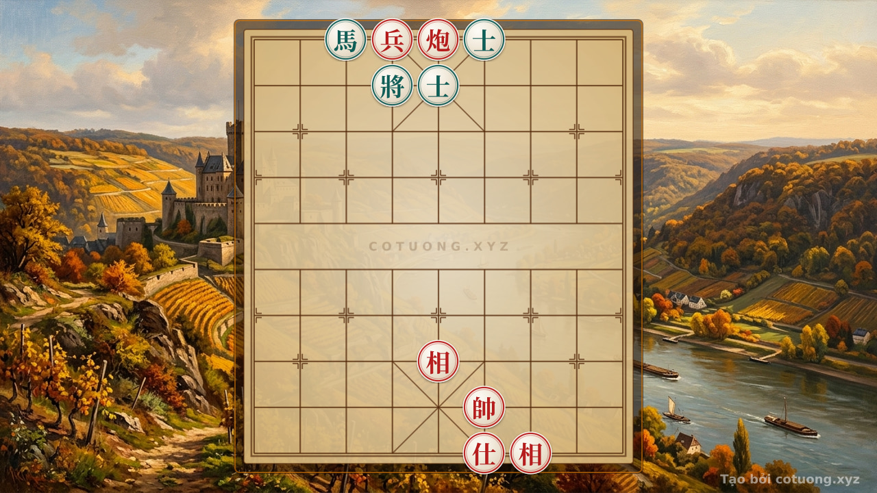 Thế cờ: The 'Red Offensive' Formation - Lessons on Attacking with the Rook and Cannon — Cờ Tướng Online