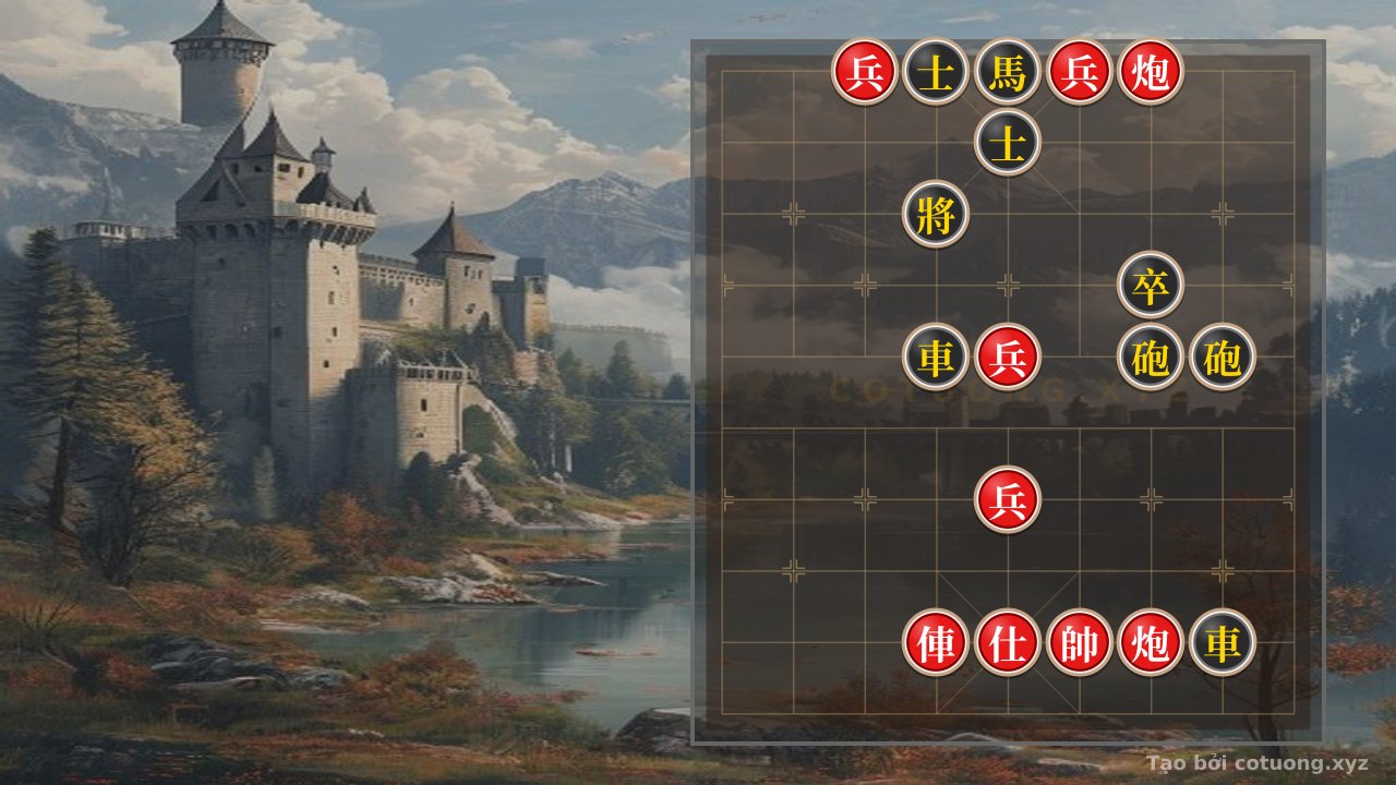 Thế cờ: Modern Xiangqi Position: The Lonely Red Cannon Under Siege - The Secret to Breaking the Encirclement Like Jia Cat Liu — Cờ Tướng Online