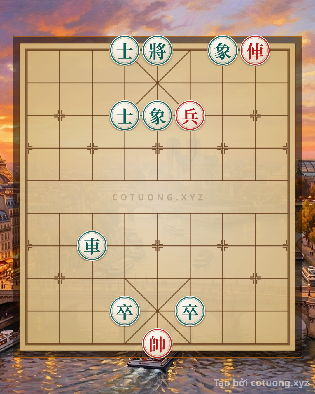 Challenge: Secret Counterattack from a Defensive Position: Red Pawn Breaks Through, Black Rook Ambush - Unbeatable Assault Tactics in Chinese Chess - Can you solve it?