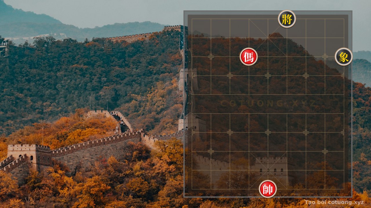 Thế cờ: The Deadly Trap in a Simple Yet Deadly Xiangqi Position: Analysis of the Hidden Strategy from the AI Master — Cờ Tướng Online