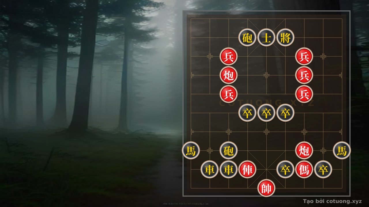 Thế cờ: Xiangqi: Defense Tips Against Empty Cannon - Black's Winning Strategy Against Red — Cờ Tướng Online