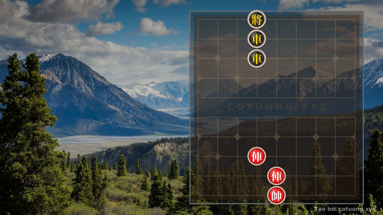 Thế cờ: Brilliant Strategy: Double Rook on the 4th File - Kieu's Loss and Conclusion in Xiangqi — Cờ Tướng Online