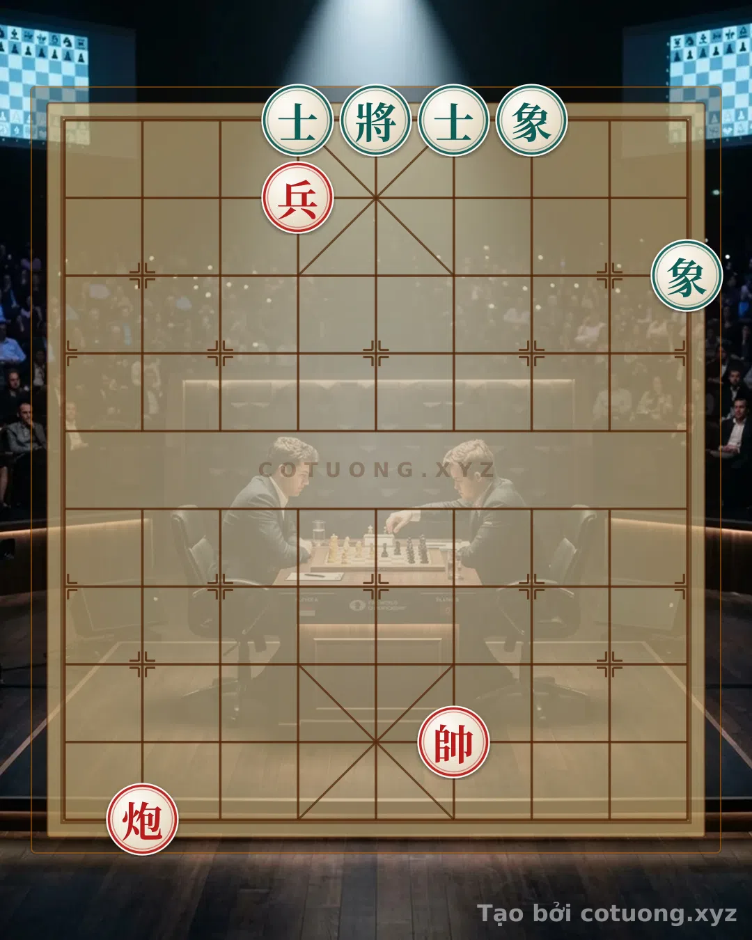 Thế cờ: Xiangqi Master: The Power of Sacrificing Pieces and Creating Chaos — Cờ Tướng Online