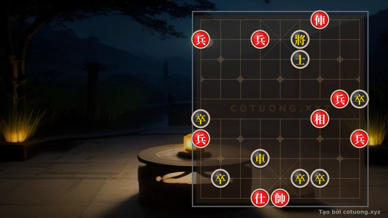 Thế cờ: Red Chariot on File 3, Rank 10: The Art of Defensive Counterattack in Xiangqi — Cờ Tướng Online