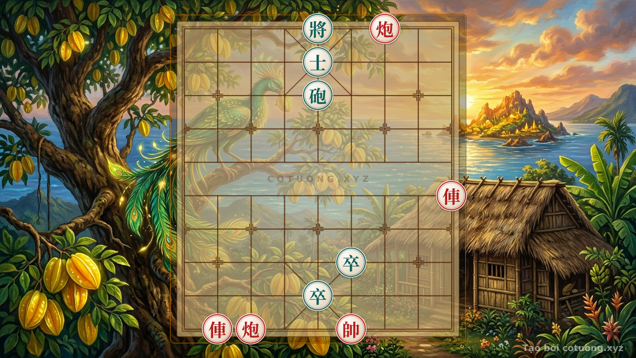 Thế cờ: The Secret of 'Red Cannon on File 3' in the 'Red Chariot on File 1' Formation - Modern Xiangqi — Cờ Tướng Online