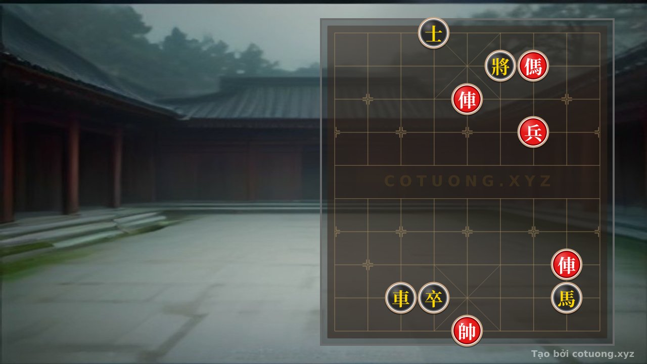 Thế cờ: Red General's Chess: The Art of Breaking the Black Army in 5 Moves — Cờ Tướng Online