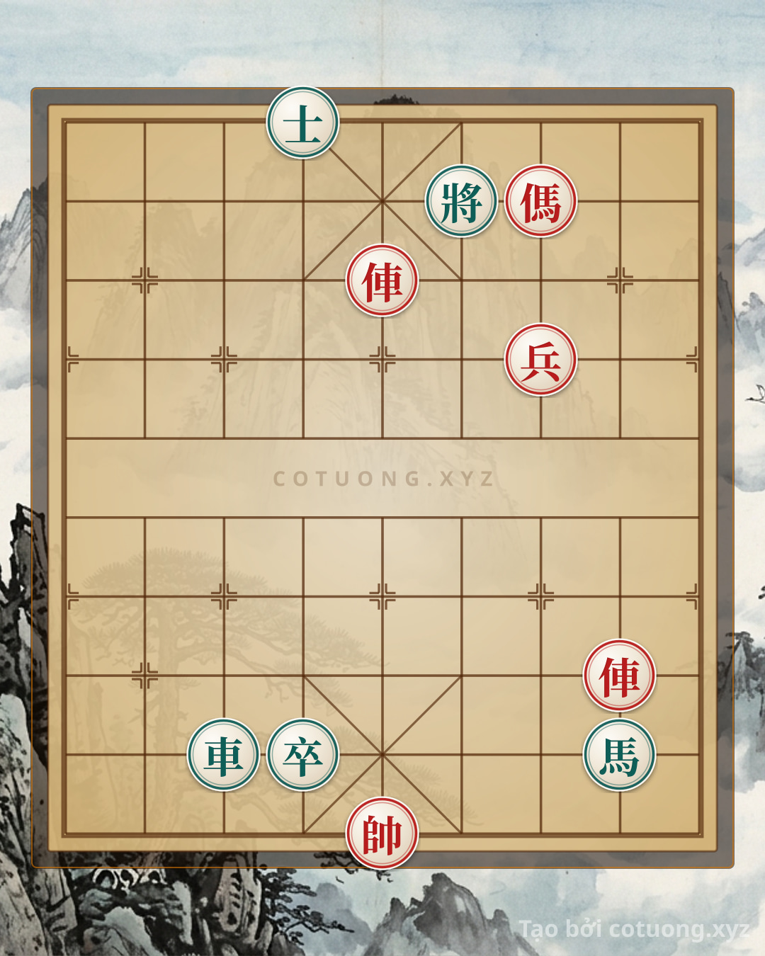Challenge: Red General's Chess: The Art of Breaking the Black Army in 5 Moves - Can you solve it?