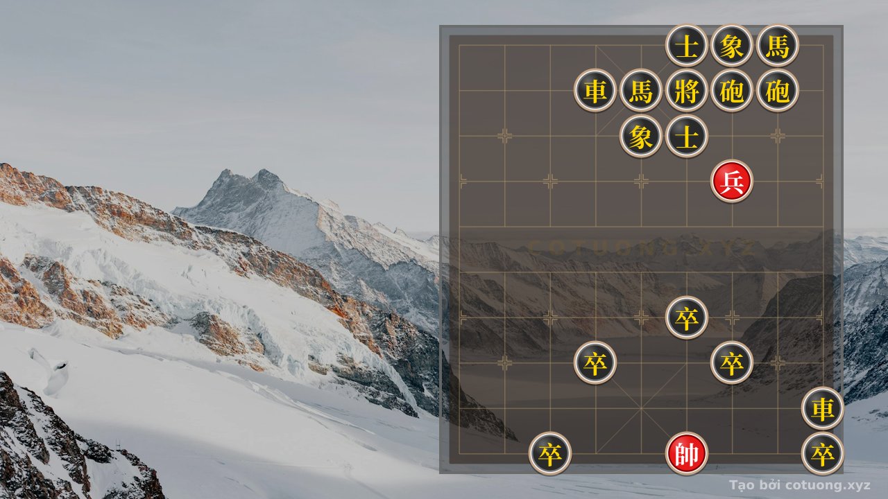 Thế cờ: Xiangqi (Chinese Chess) 1c2b: Defensive Tactics for Red When Black Has Double Horses — Cờ Tướng Online