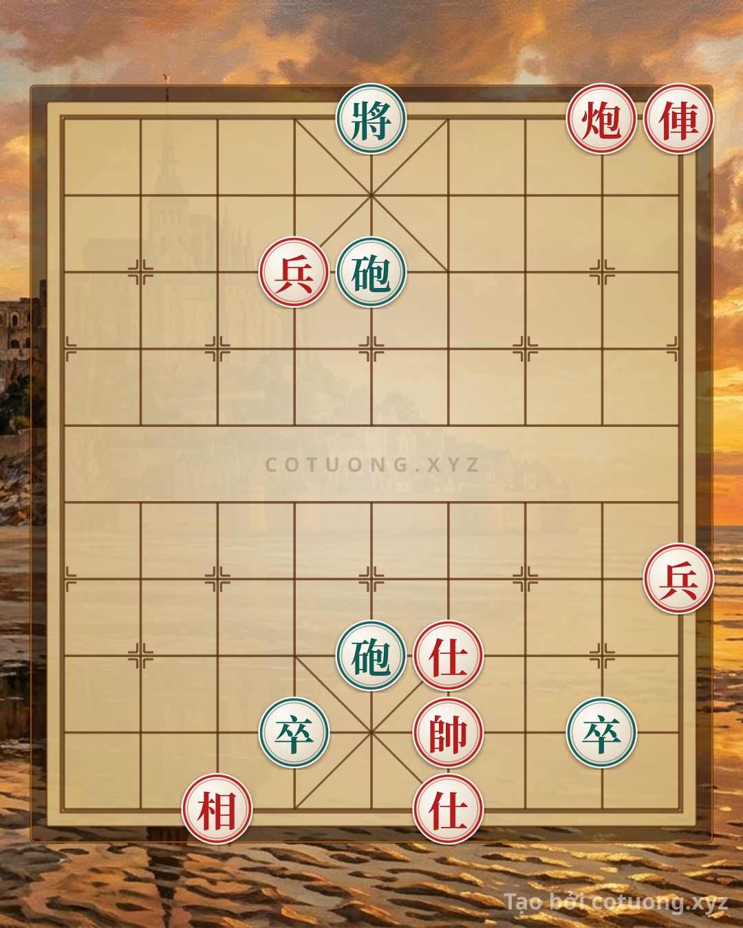 Challenge: Xiangqi: Strategy to Win with the Black Cannon - Ending the Game in 3 Moves - Can you solve it?