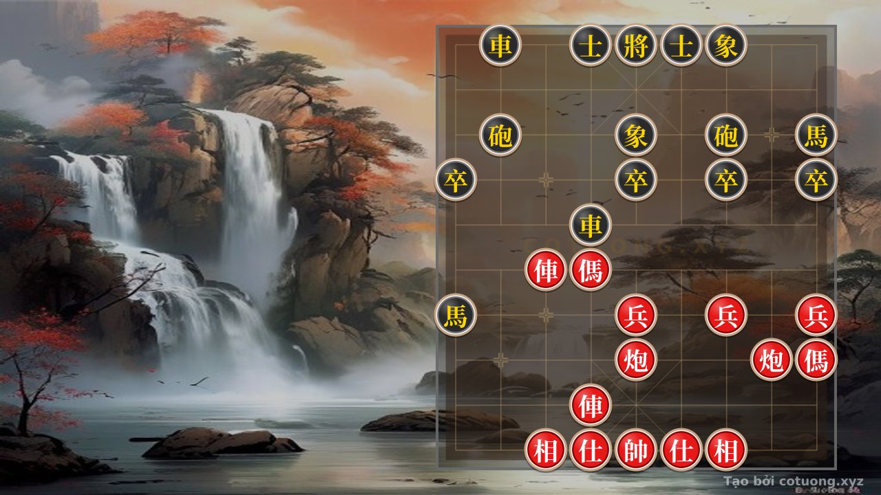 Thế cờ: Xiangqi Breakdown: Red Chariot 'Attacks' but Suddenly Countered - Defensive Secrets for the Pawn — Cờ Tướng Online