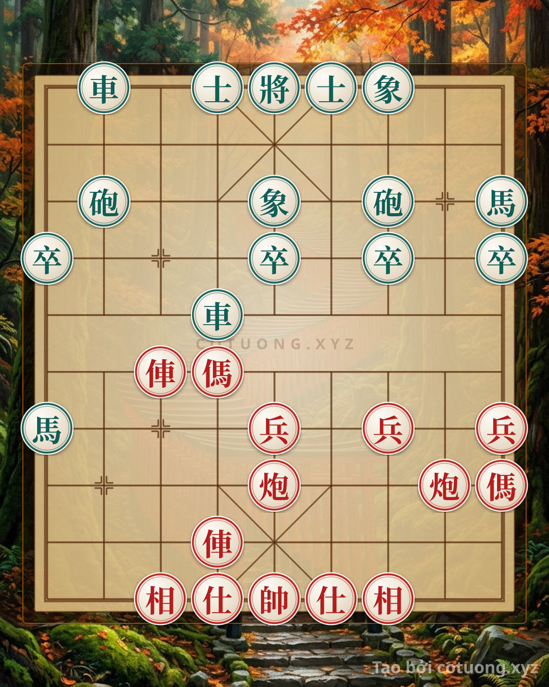 Thế cờ: Xiangqi Breakdown: Red Chariot 'Attacks' but Suddenly Countered - Defensive Secrets for the Pawn — Cờ Tướng Online