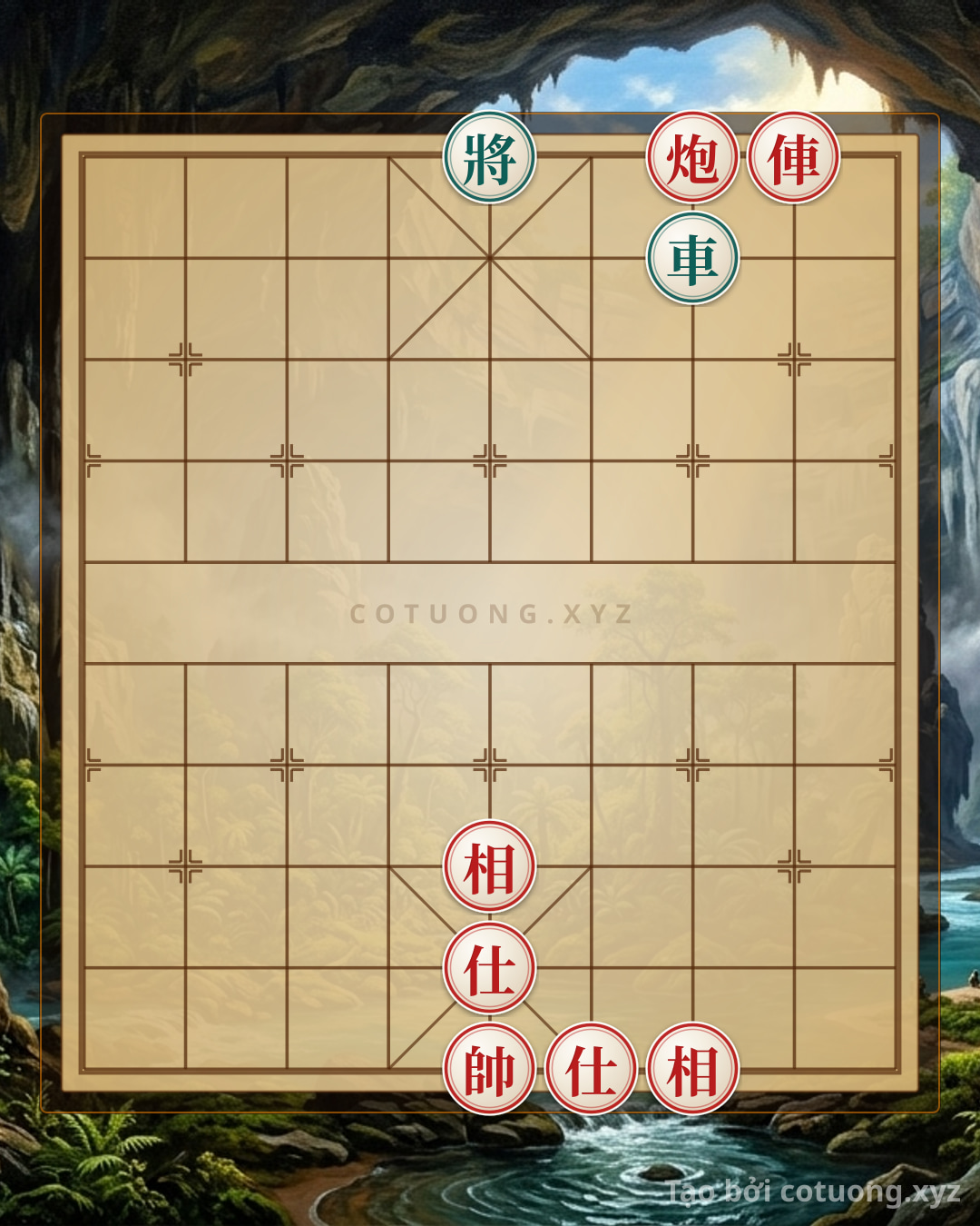 Challenge: Red Cannon and Chariot Surrounding the Black General: The Secret 'One Strike to Kill the Head' Strategy in Classic Chess Tactics - Can you solve it?