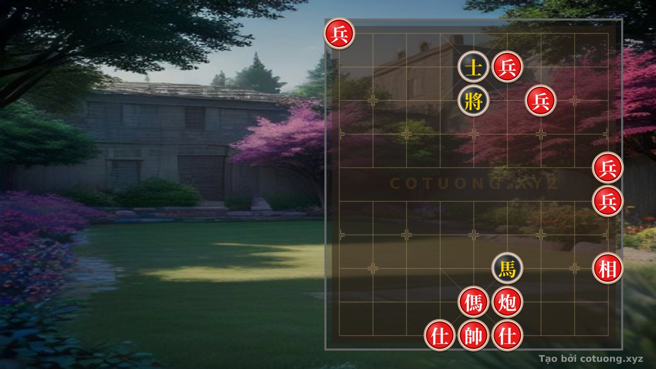 Thế cờ: Black Double Horse Formation - Defensive Strategy Against Red Double Horse — Cờ Tướng Online