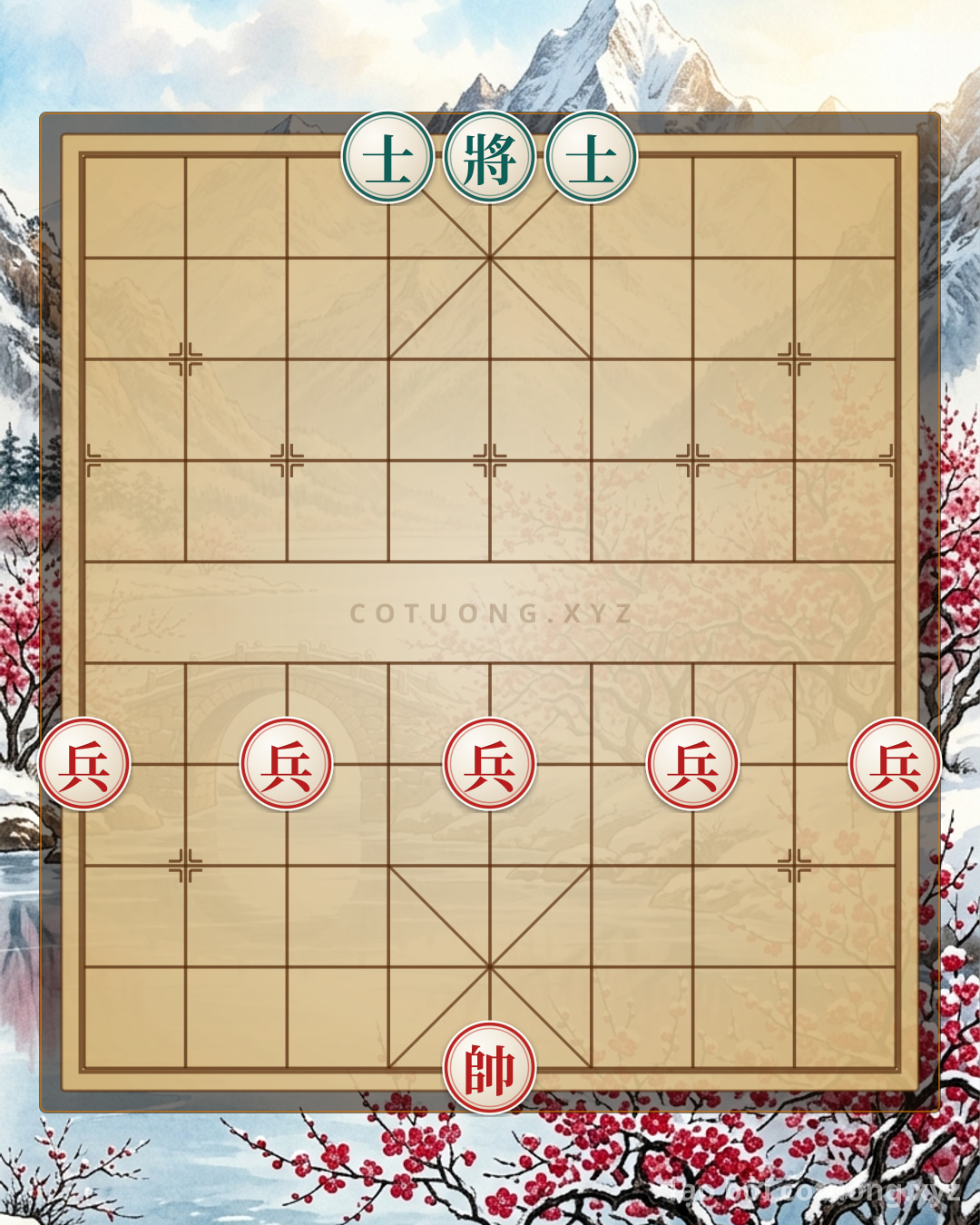 Challenge: Cannon Trap 4: The Cruel Chessboard - Red's Deeply Hidden Pawns, Black's Counterattacking Advisors - Can you solve it?